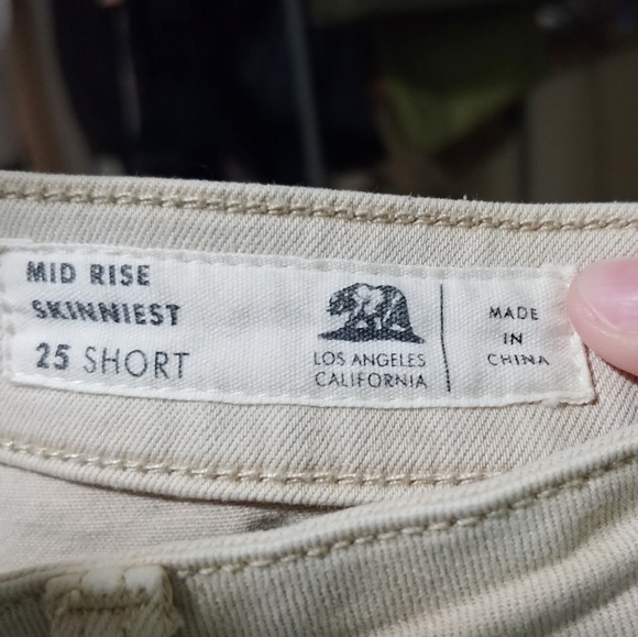 Bullhead Denim Mid Rise Skinniest Jean Size 25 - Picture 3 of 4